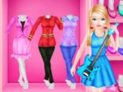 Doll Career Outfits Challenge Dress up Game